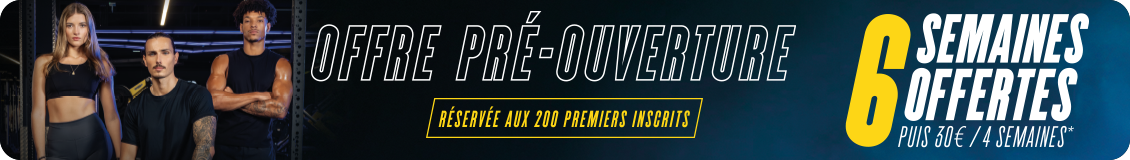 OFFRE PRE-OUVERTURE