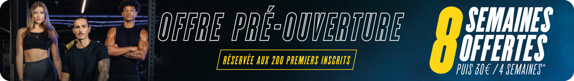 OFFRE DE PRÉ-OUVERTURE